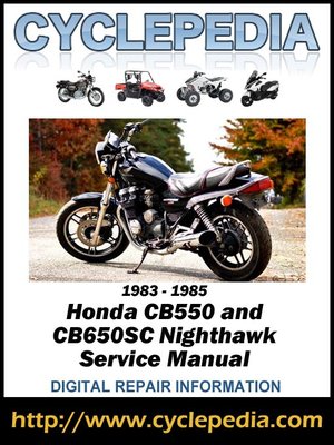 1983 honda nighthawk 650 service manual pdf